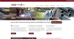 Desktop Screenshot of metalservicecentersoftware.com